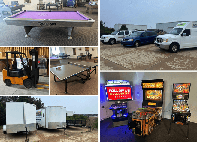 Image for Kitty Hawk, NC: East Coast Game Rooms and Billiards - Vehicles, Trailers, Bar Arcade Games and Furniture