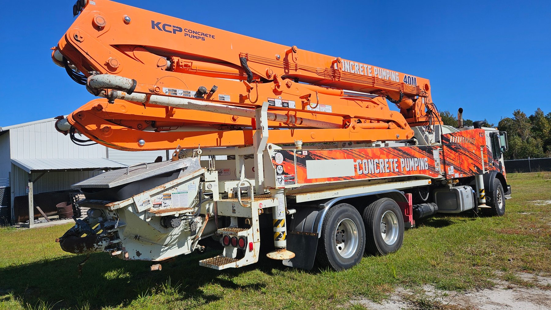 Image for FL: 2023 Mack TE64 w/ KCP Concrete Pump Truck & Mast