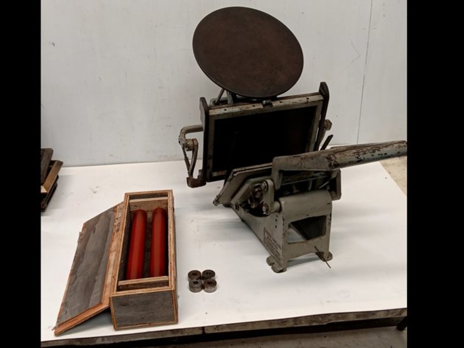 Image for Letterpress, Bindery, Woodworking, Tin Smith, Antiques, Man Cave Auction