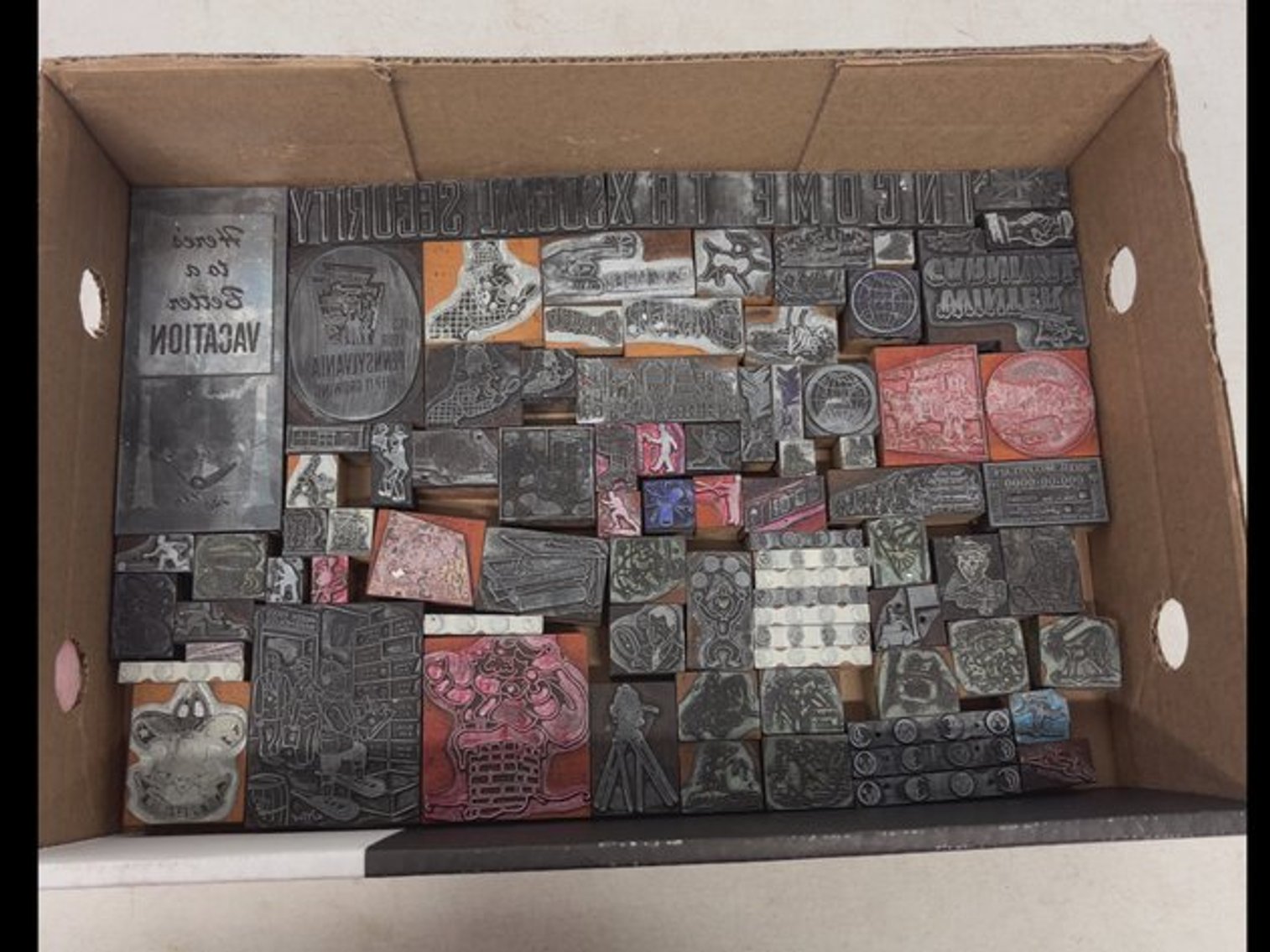 Image for Letterpress, Bindery, Woodworking, Tin Smith, Antiques, Man Cave Auction