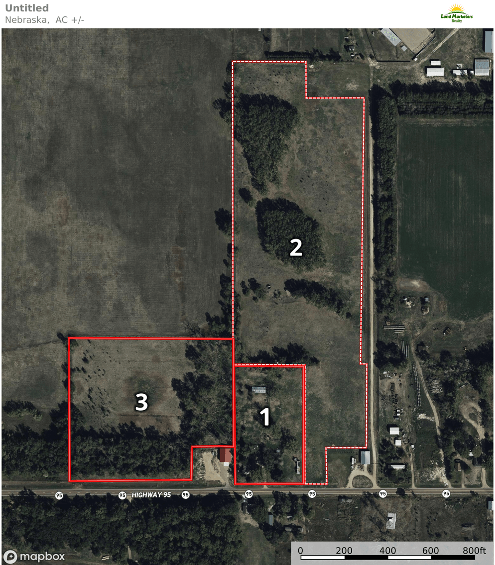Image for Chambers, Nebraska Multiple Acreage Online Auction Offered in 3 Tracts