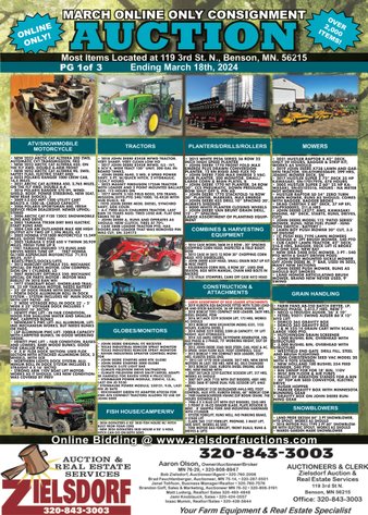 Image for MARCH FARMER/DEALER ONLINE ONLY CONSIGNMENT