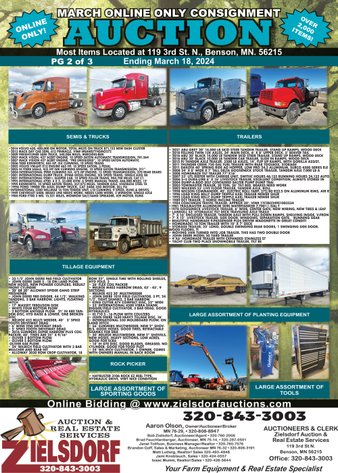 Image for MARCH FARMER/DEALER ONLINE ONLY CONSIGNMENT