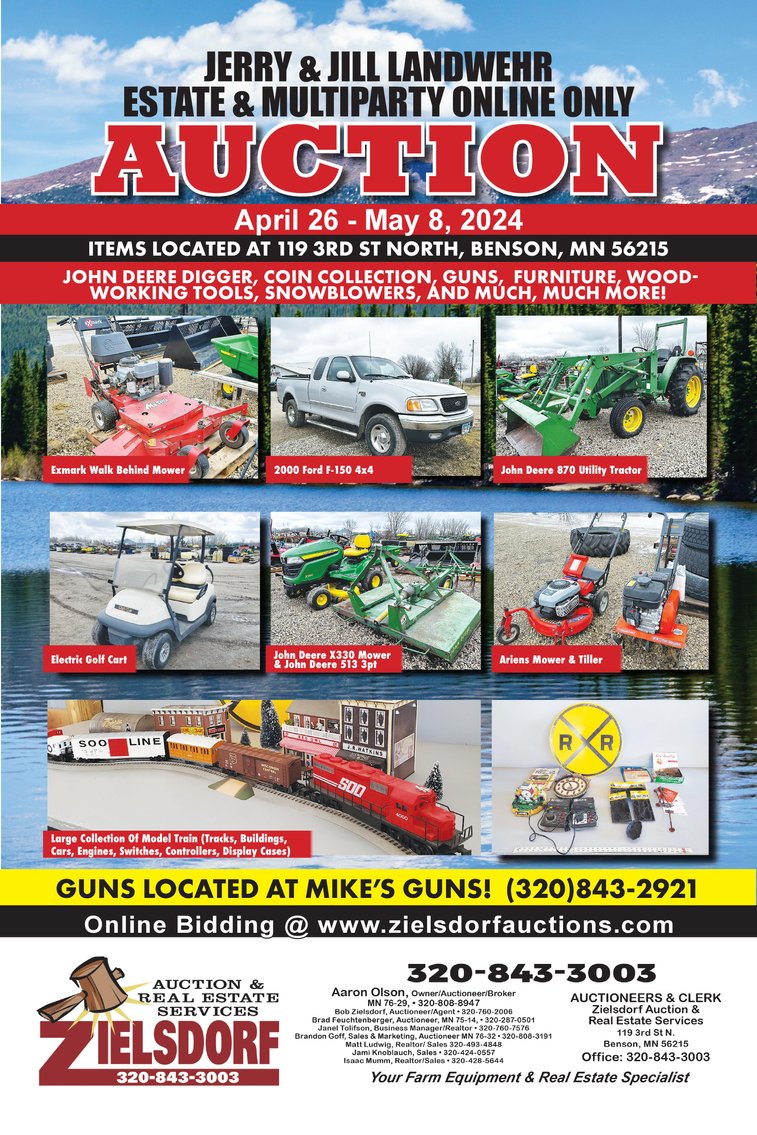Image for JERRY & JILL LANDWEHR ESTATE AND MULTI-PARTY ONLINE AUCTION