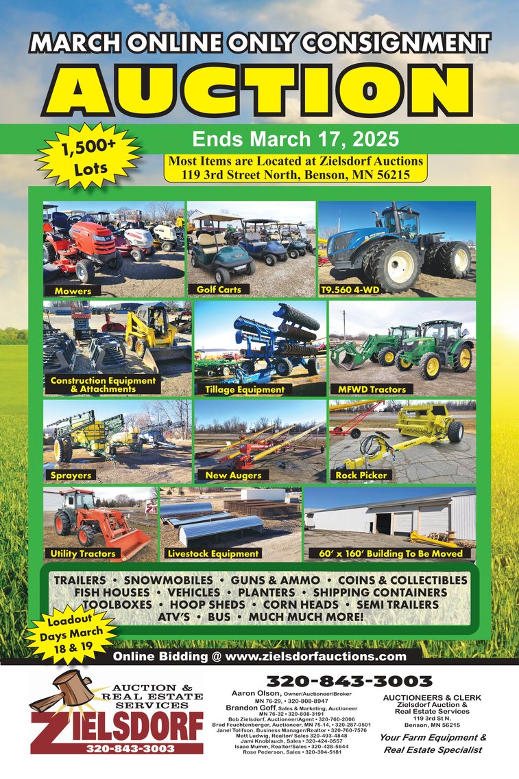 Image for March 2025 Online Only Consignment Auction
