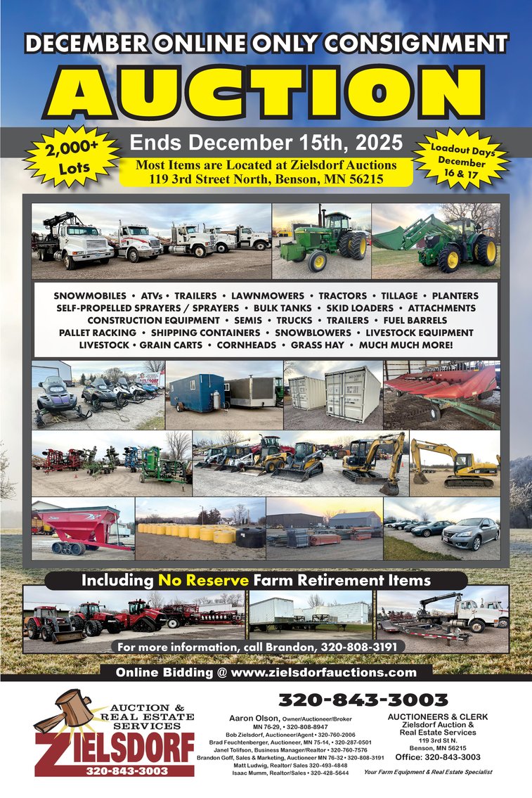 Image for December 2025 Online Only Consignment Auction