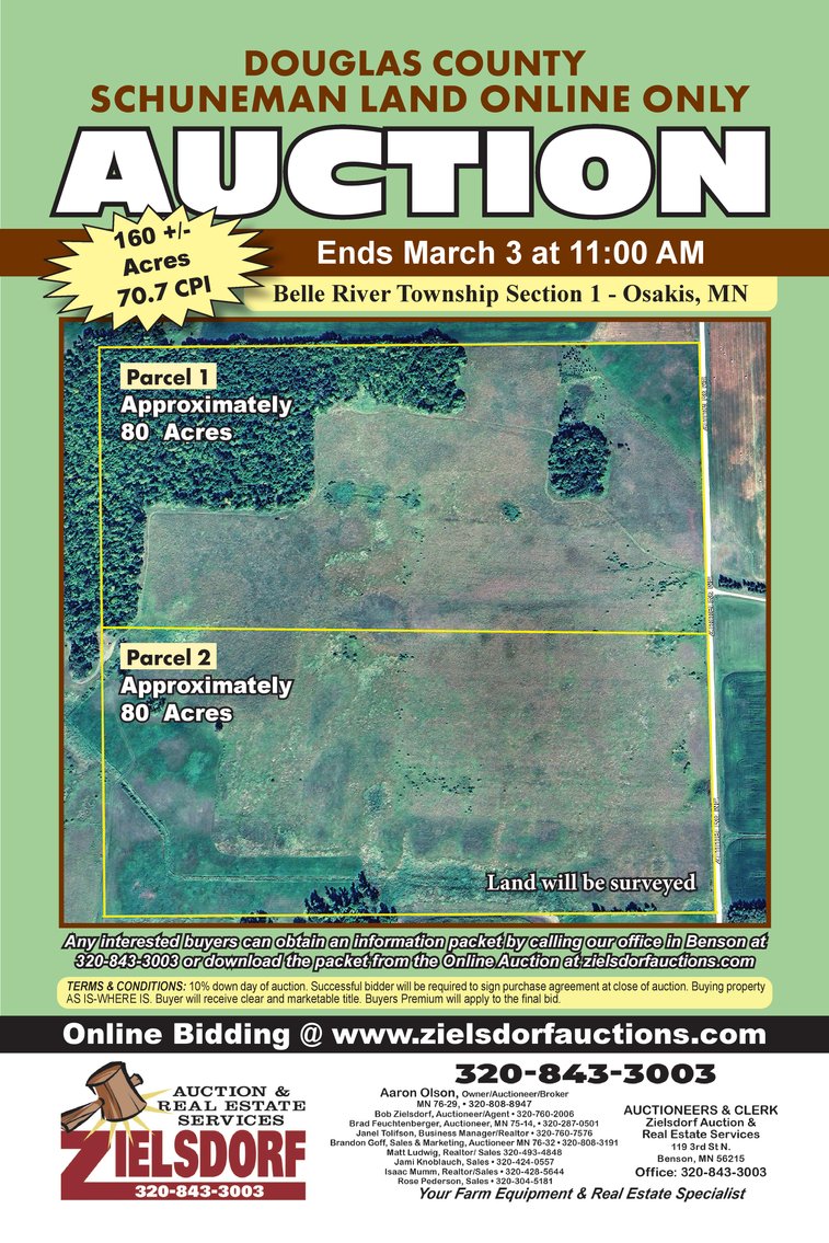 Image for Douglas County - Schuneman Land Auction