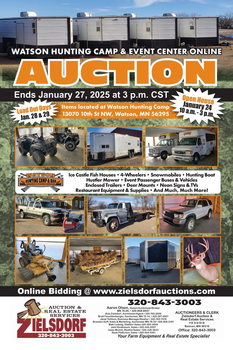 Image for Watson Hunting Camp & Event Center Online Only Auction