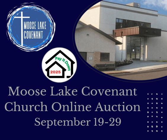Image for Moose Lake Covenant Church Benefit 2025 Auction