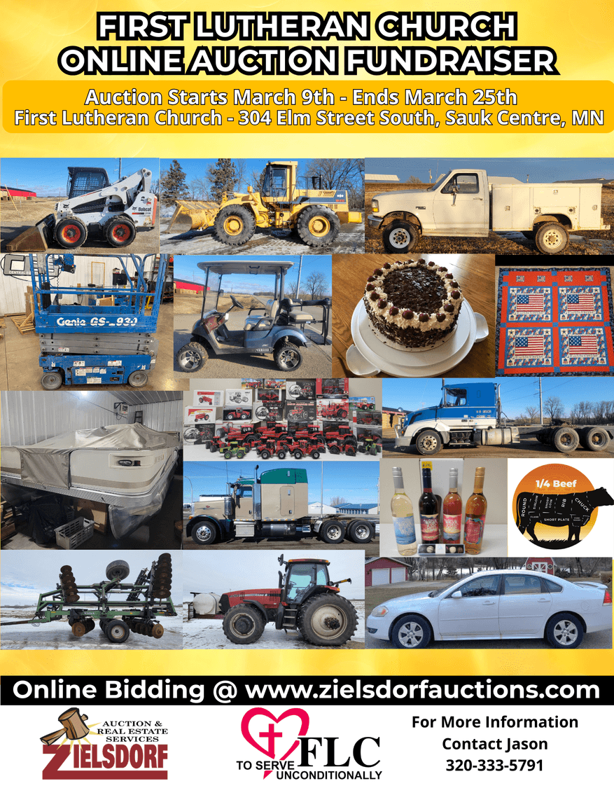 Image for First Lutheran Church Online Only Fundraiser Auction