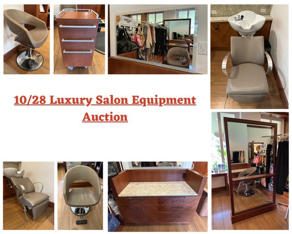 Image for 10/28 Luxury Salon Equipment Auction