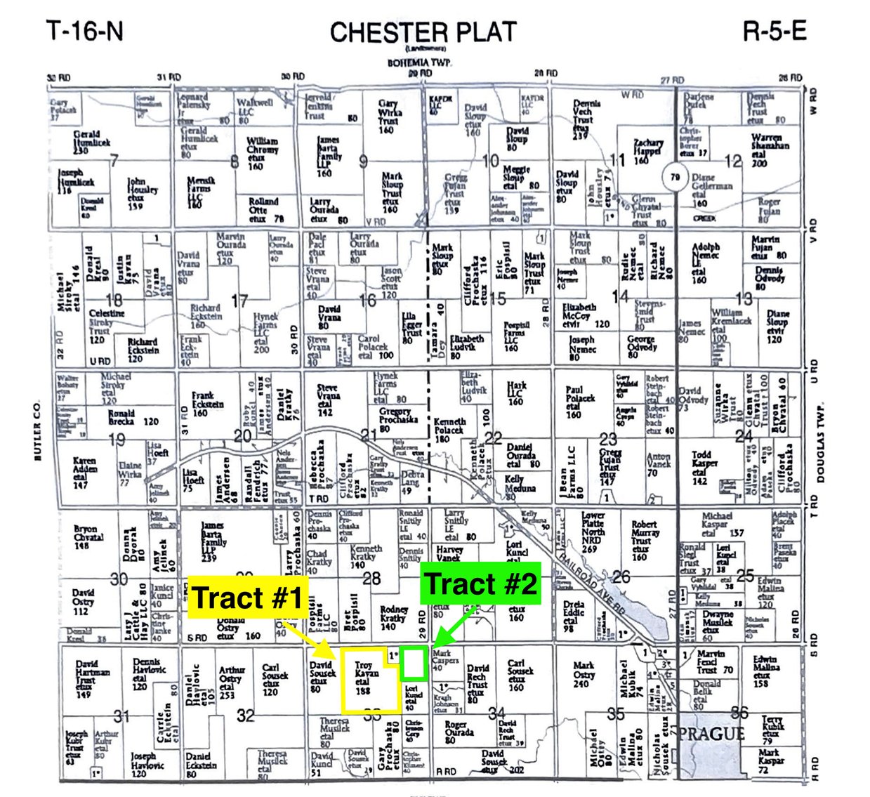Image for Top Producing West Central Saunders County Farmland No Reserve Estate Auction