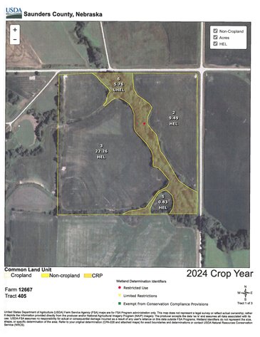 Image for Top Producing West Central Saunders County Farmland No Reserve Estate Auction
