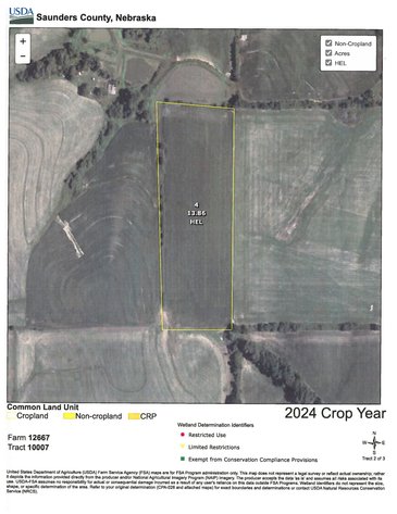 Image for Top Producing West Central Saunders County Farmland No Reserve Estate Auction