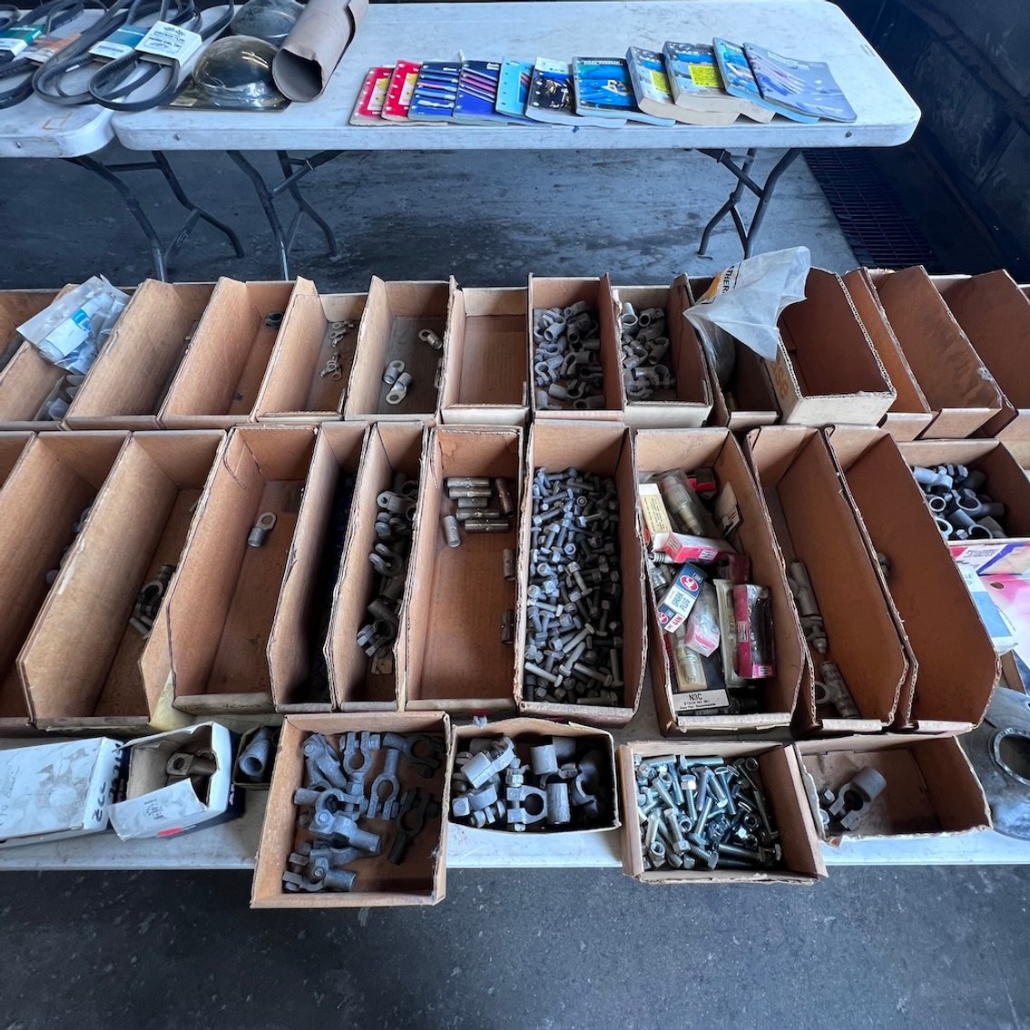 Image for Inventory Reduction & Moving LIVE Auction for Larsen International, LLC featuring Truck Parts, Shelving, Shop Equipment & More