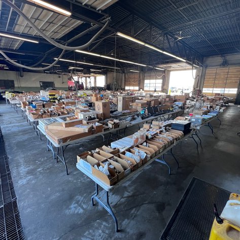 Image for Inventory Reduction & Moving LIVE Auction for Larsen International, LLC featuring Truck Parts, Shelving, Shop Equipment & More