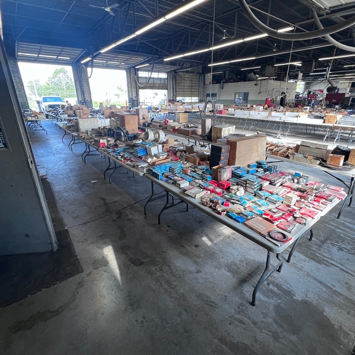 Image for Inventory Reduction & Moving LIVE Auction for Larsen International, LLC featuring Truck Parts, Shelving, Shop Equipment & More