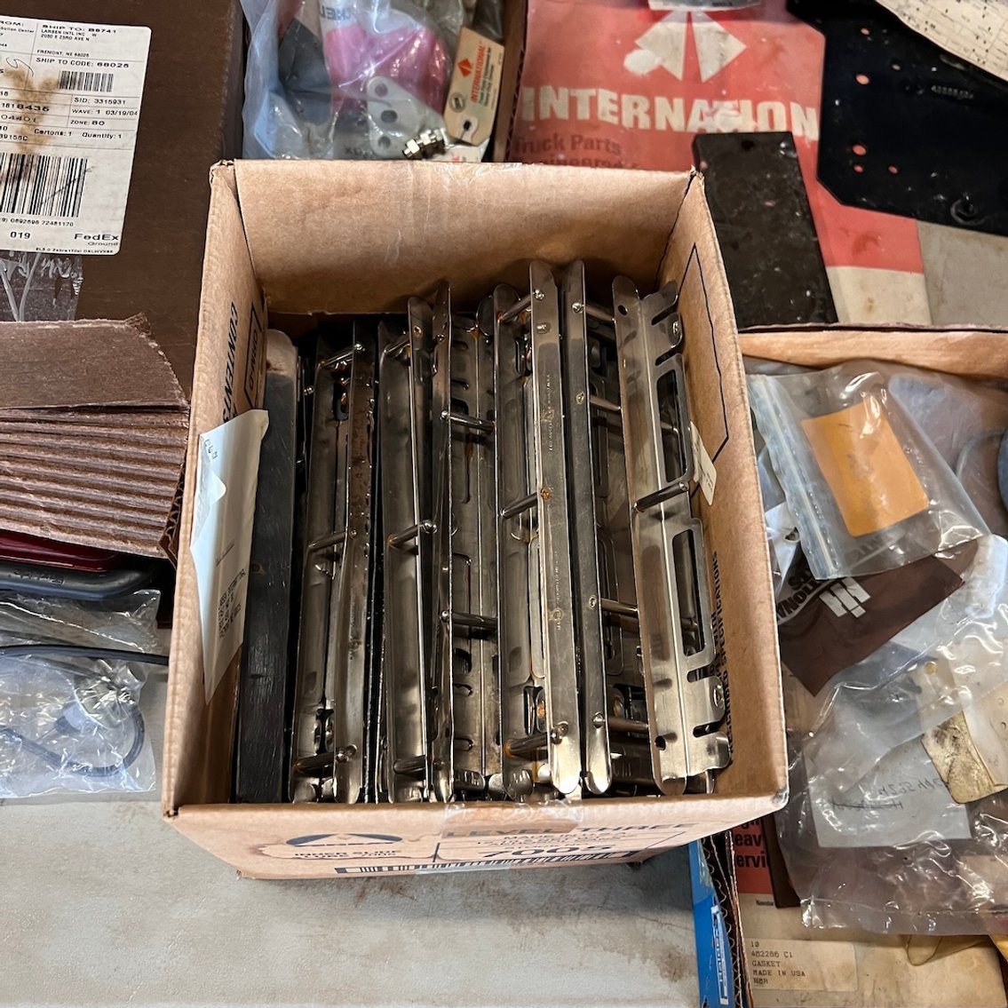 Image for Inventory Reduction & Moving LIVE Auction for Larsen International, LLC featuring Truck Parts, Shelving, Shop Equipment & More