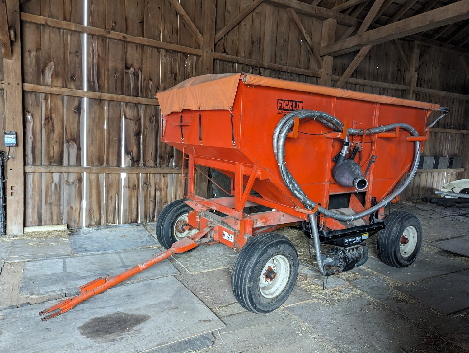 Image for Auction Time: Ficklin 185 Seed Tender Wagon