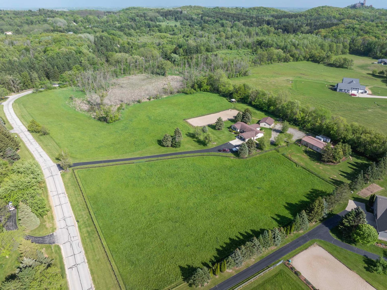 Image for +/-14 Acre Town of Erin Horse Farm; 6039 Shannon Rd., Hartford, WI 53027