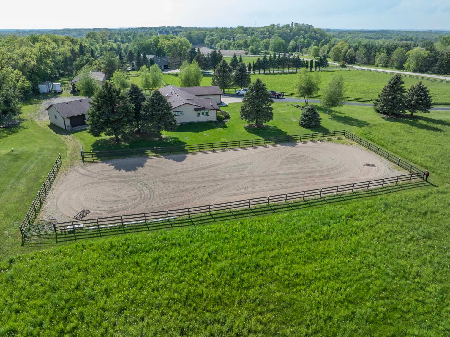 Image for +/-14 Acre Town of Erin Horse Farm; 6039 Shannon Rd., Hartford, WI 53027