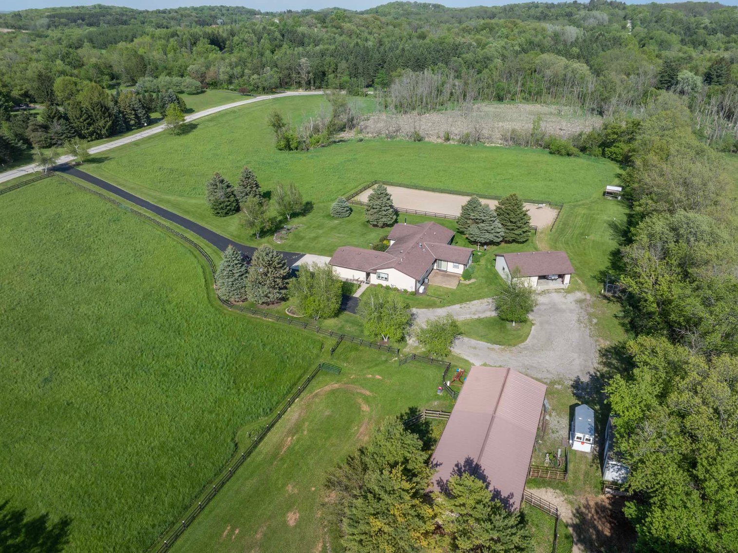 Image for +/-14 Acre Town of Erin Horse Farm; 6039 Shannon Rd., Hartford, WI 53027