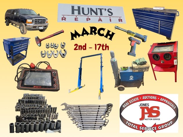 Image for Hunt's Repair Inc Online Business Liquidation Auction