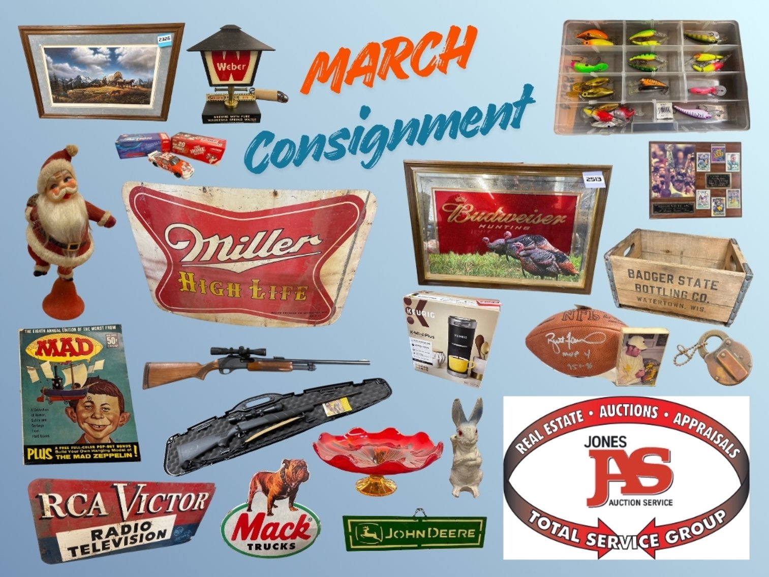 Image for March 2026 Advertising Memorabilia & Consignment Auction