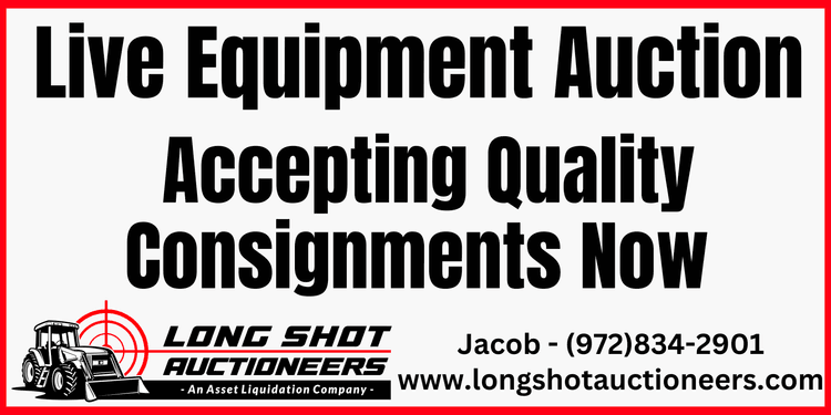 Image for Canton Tx Spring Live Equipment Auction