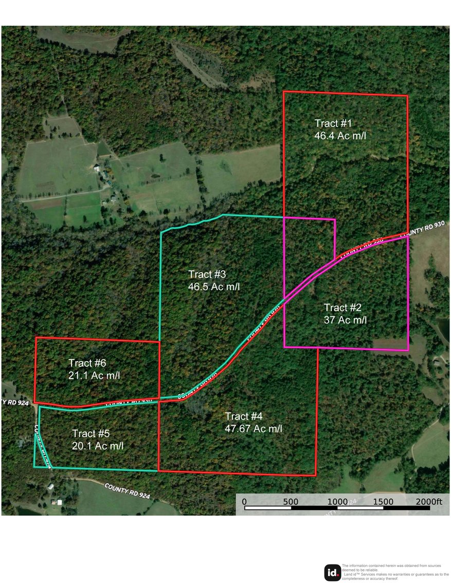 Image for Bollinger County 6 tracts BCR 924