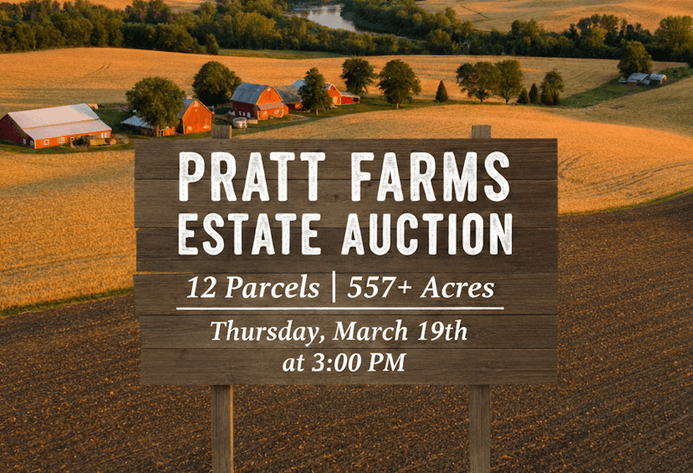 Image for PRATT FARMS ESTATE, MULTI PARCEL AUCTION!