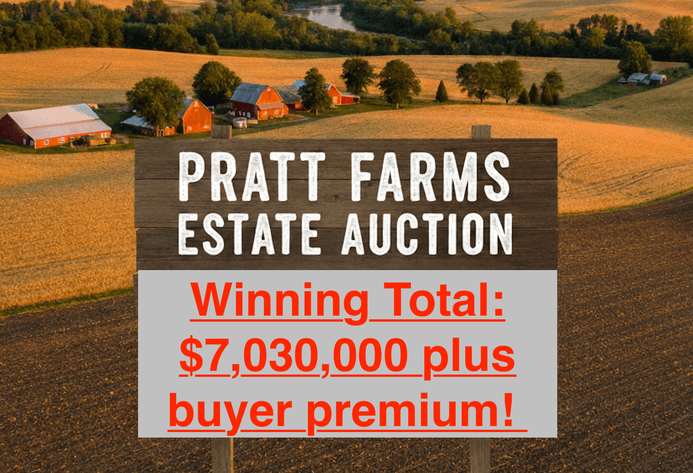 Image for PRATT FARMS ESTATE, MULTI PARCEL AUCTION!