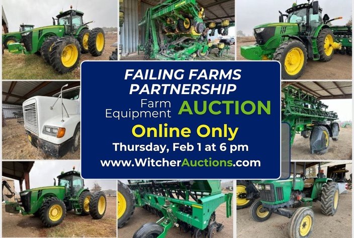 Image for Failing Farms Partnership Farm Equipment Auction
