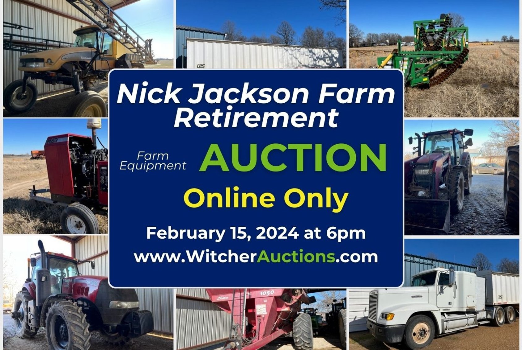 Image for Nick Jackson Farm Equipment Auction