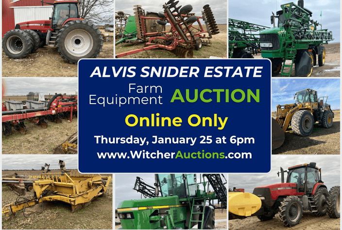 Image for Alvis Snider Estate Farm Equipment Auction