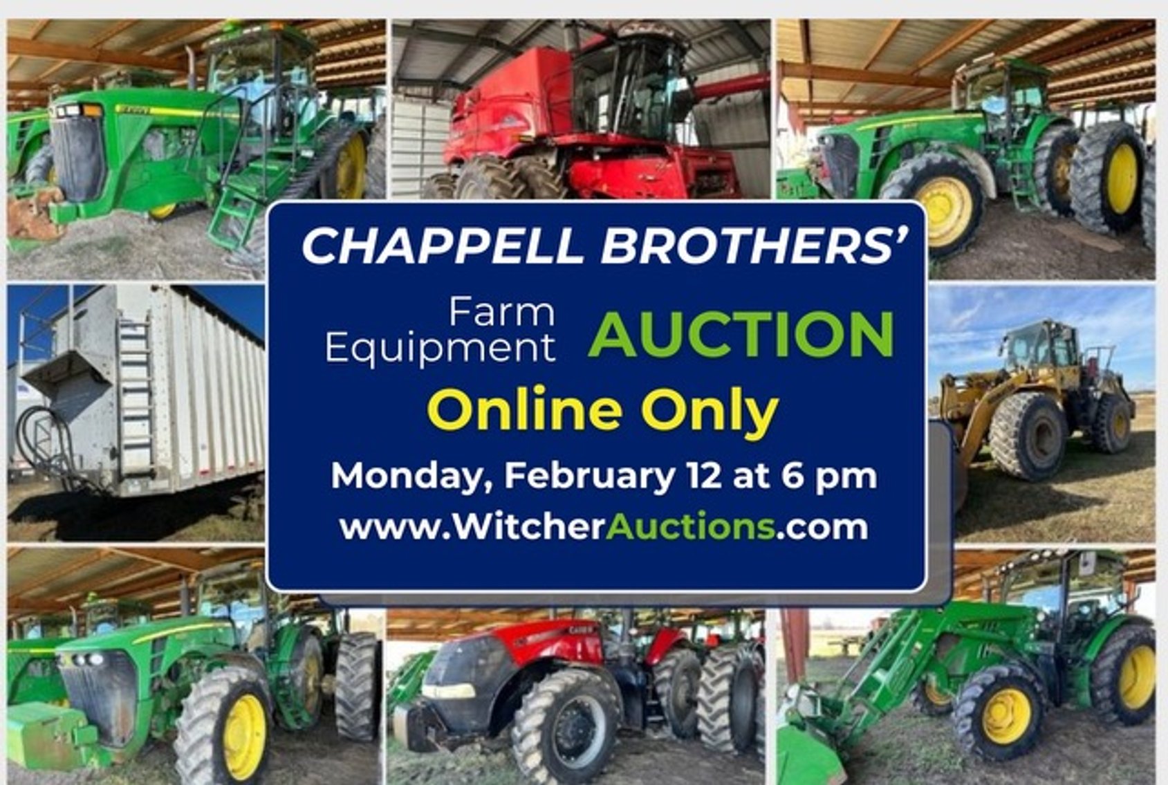 Image for Chappell Brothers' Farm Equipment Auction