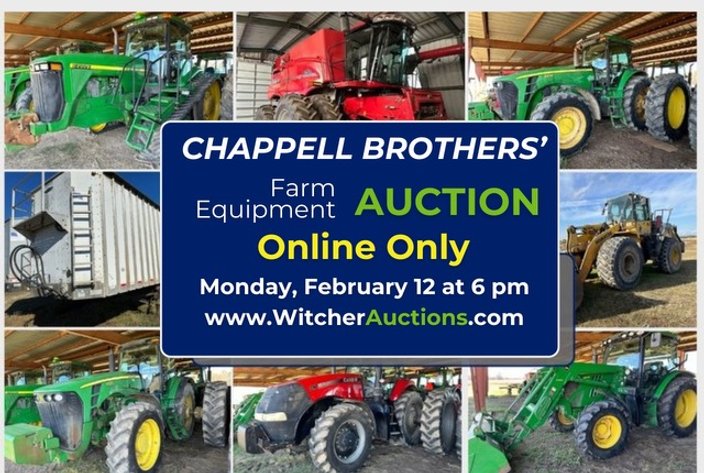 Image for Chappell Brothers' Farm Equipment Auction