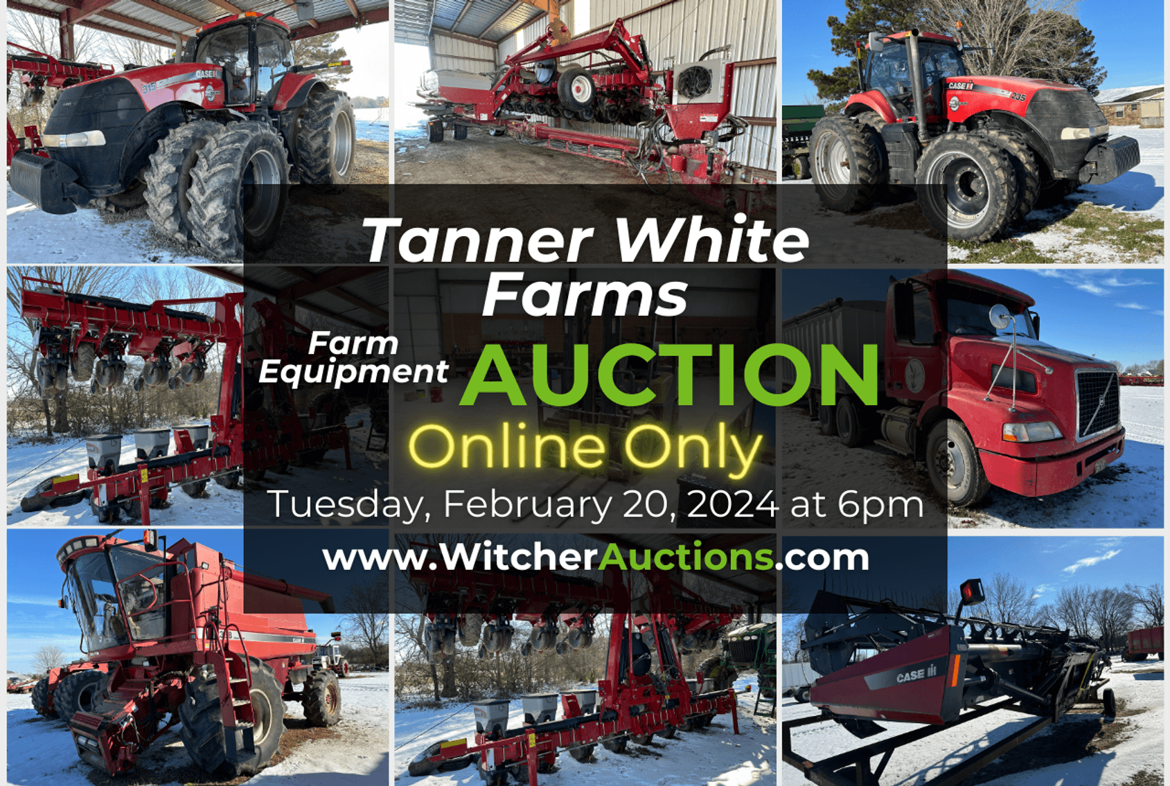 Image for Tanner White Farms - Farm Equipment Auction