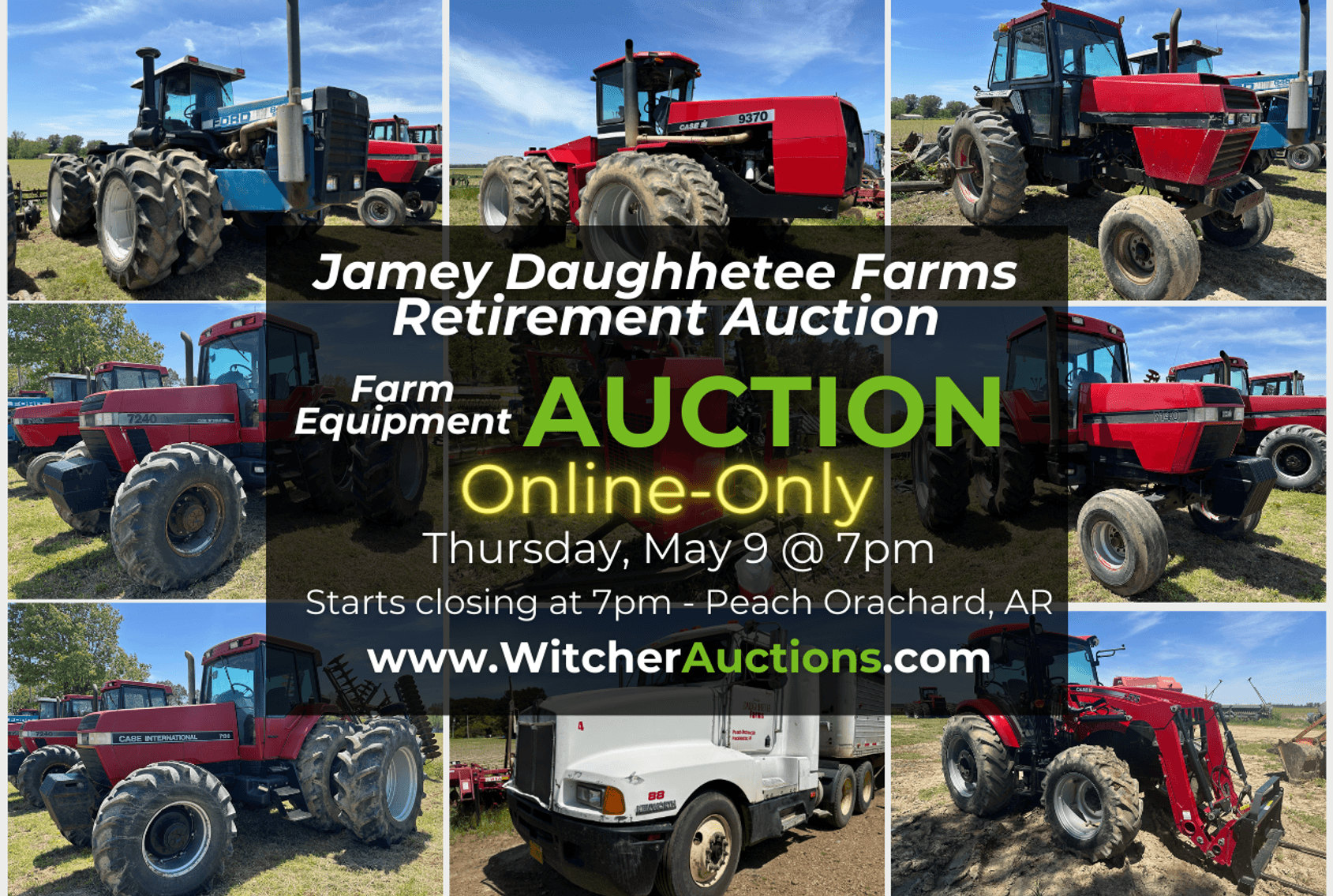 Image for Jamey Daughhetee Farms - Farm Retirement Auction