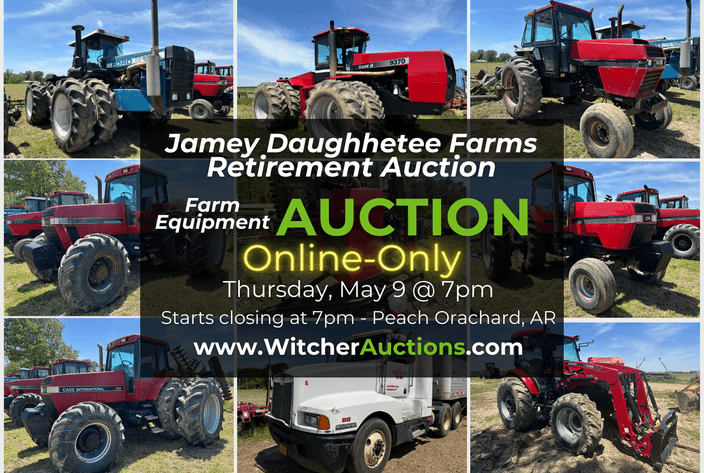 Image for Jamey Daughhetee Farms - Farm Retirement Auction