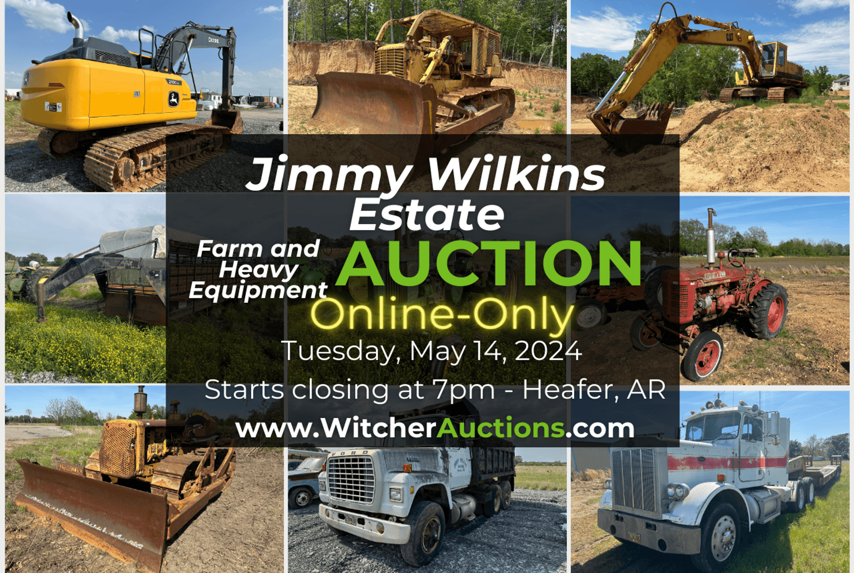 Image for Jimmy Wilkins Estate Farm and Heavy Equipment Auction