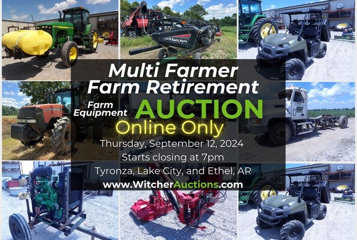Image for Multi Farmer Retirement Auction - Farm Equipment