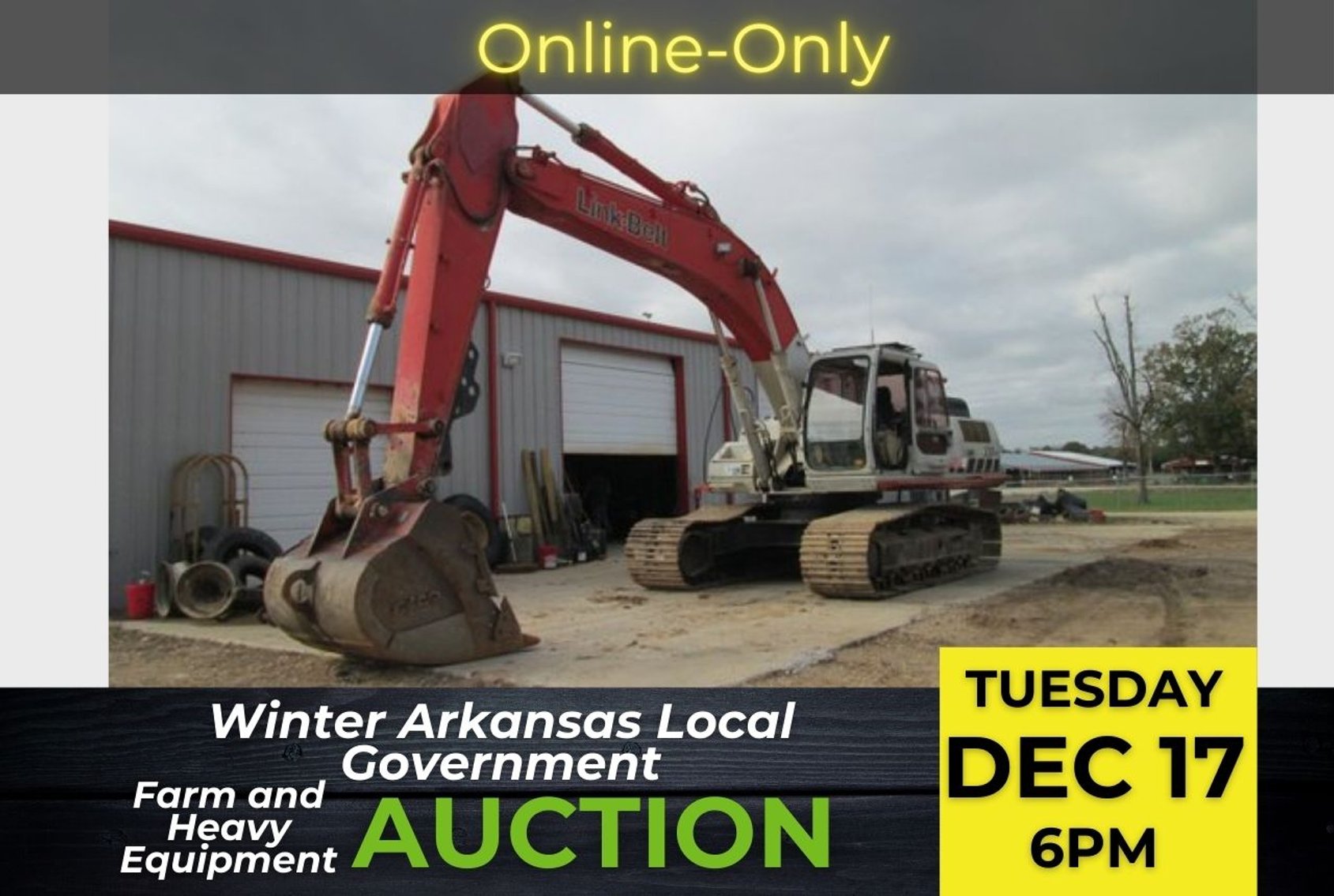 Image for 2024 Winter Arkansas Local Government and Agencies Surplus Equipment Auction