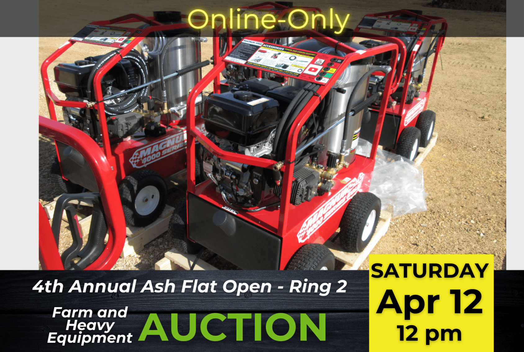 Image for 4th Annual Ash Flat Open Farm and Heavy Equipment Auction - Ring 2