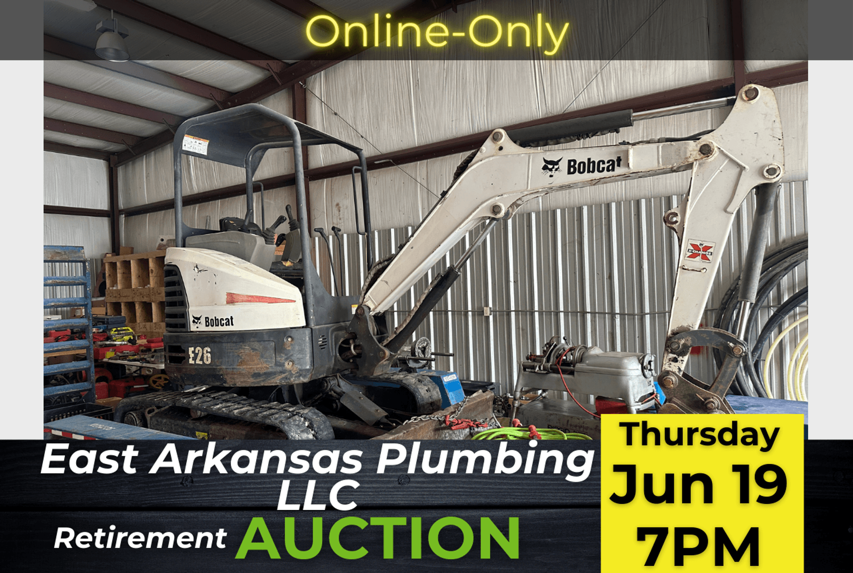 Image for East Arkansas Plumbing LLC Retirement Auction