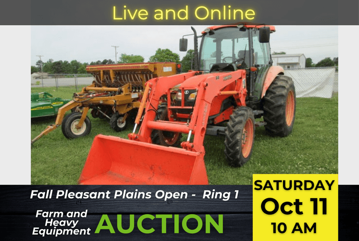 Image for 2025 Fall Pleasant Plains Open Farm and Heavy Equipment Auction - Ring 1