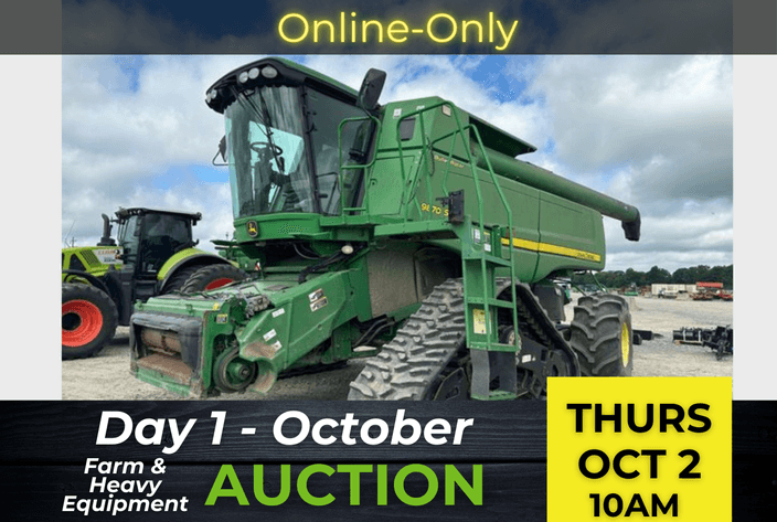 Image for Day 1 - October 2025 Open Farm and Heavy Equipment Auction