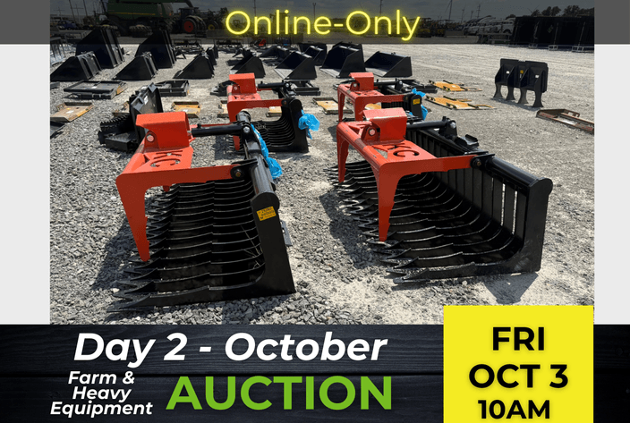 Image for Day 2 - October 2025 Open Farm and Heavy Equipment Auction