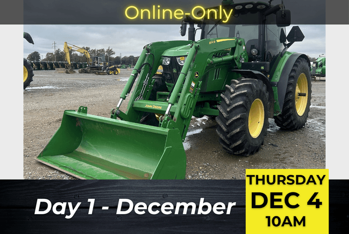 Image for Day 1 -  2025 December Farm and Heavy Equipment Auction
