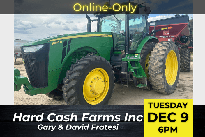 Image for Hard Cash Farms Inc Farm Retirement
